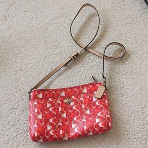 Coach Crossbody/Shoulder Red Swingpack